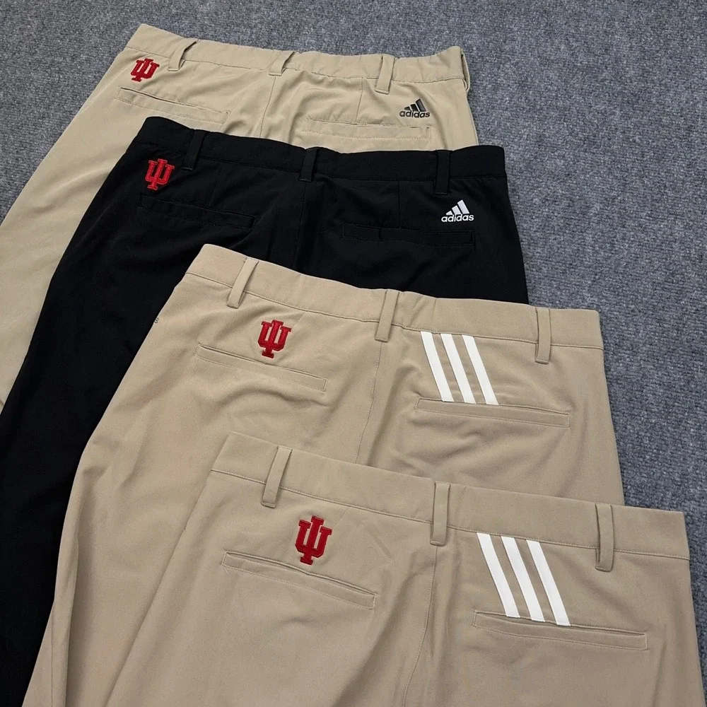 Adidas Ultimate 365 Golf Pants Men's 32x32 Indiana University Hoosiers LOT OF 4